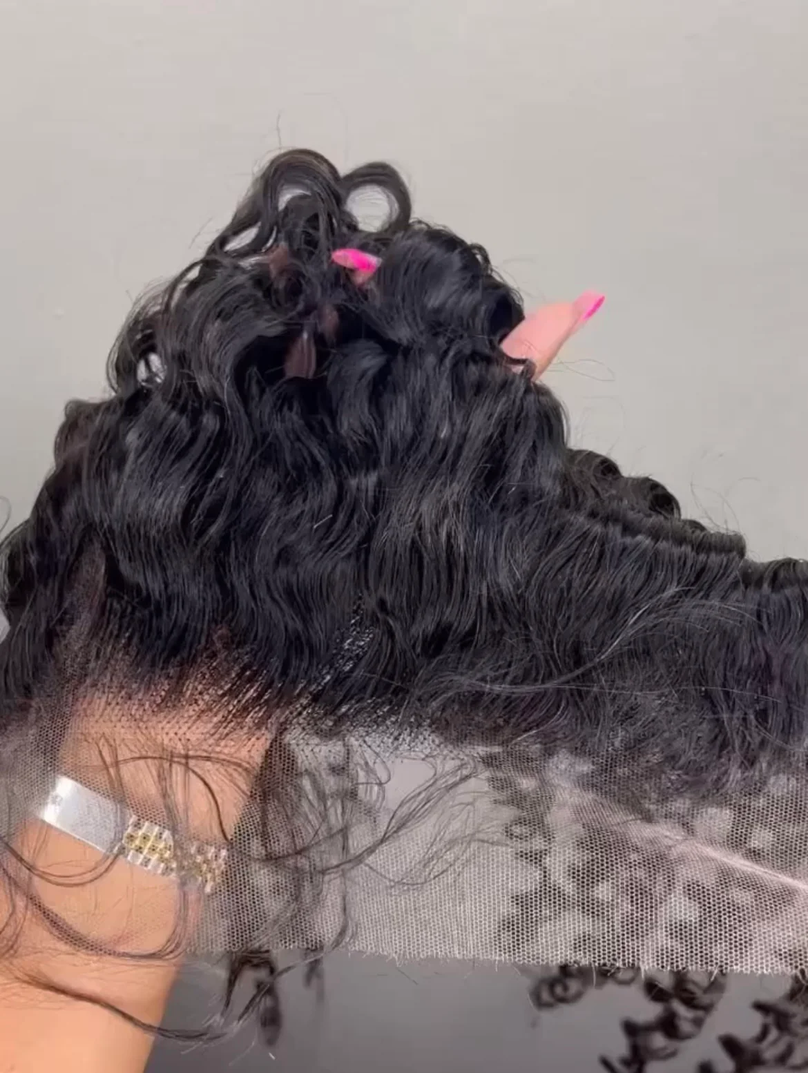 TRANSPARENT LACE FRONTAL